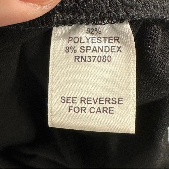 MSK Evening Collection wide leg capris, size 16, poly/spandex, office, evening - Picture 10 of 10